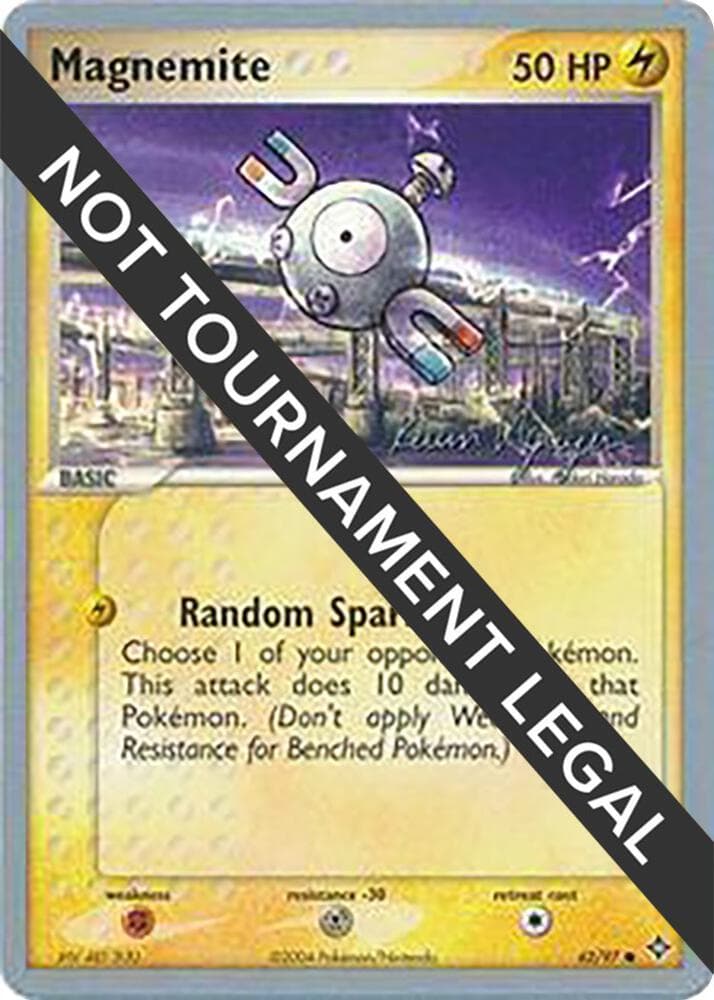 Magnemite - 2004 (Kevin Nguyen) — World Championship Decks 62 Pokémon card