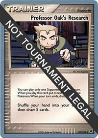 Professor Oak's Research - 2004 (Reed Weichler) — World Championship Decks 149 Pokémon card