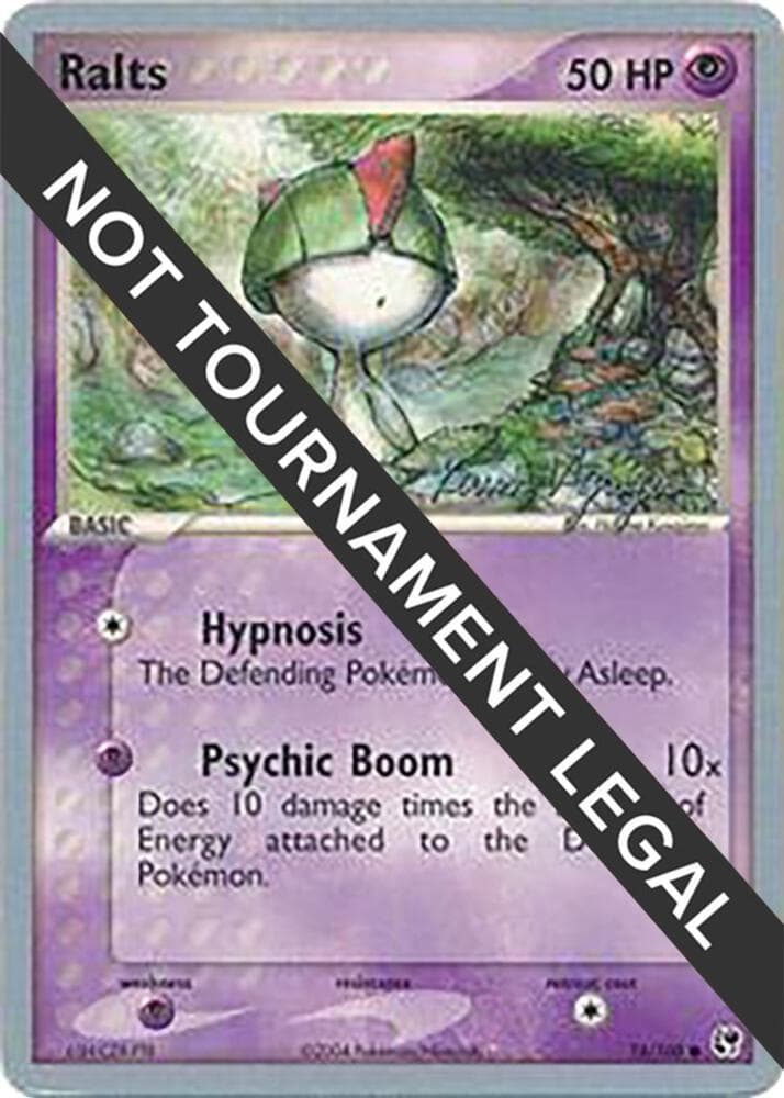 Ralts - 2004 (Kevin Nguyen) — World Championship Decks 74 Pokémon card