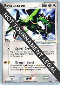Rayquaza ex - 2004 (Chris Fulop) — World Championship Decks 97 Pokémon card
