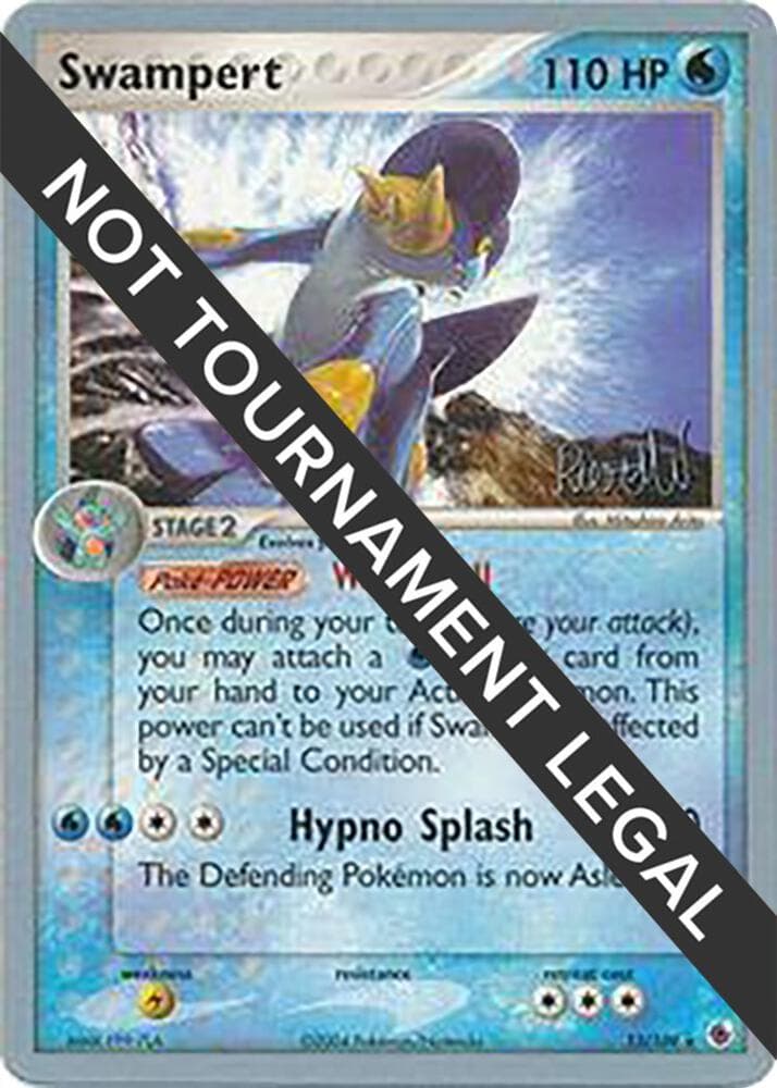 Swampert - 2004 (Reed Weichler) — World Championship Decks 13 Pokémon card