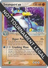 Swampert ex - 2004 (Reed Weichler) — World Championship Decks 95 Pokémon card