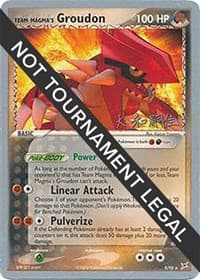 Team Magma's Groudon - 2004 (Tsuguyoshi Yamato) — World Championship Decks 9