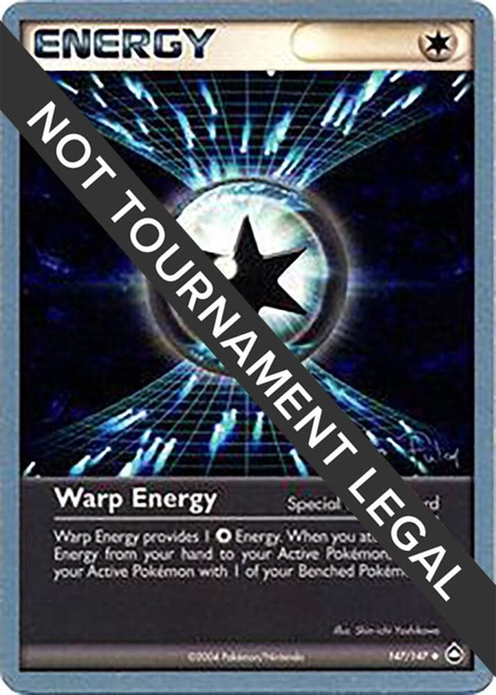 Warp Energy - 2004 (Chris Fulop) — World Championship Decks 147 Pokémon card