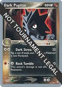 Dark Pupitar - 2005 (Takashi Yoneda) — World Championship Decks 41 Pokémon card
