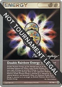 Double Rainbow Energy - 2005 (Michael Gonzalez) — World Championship Decks 87 Pokémon card