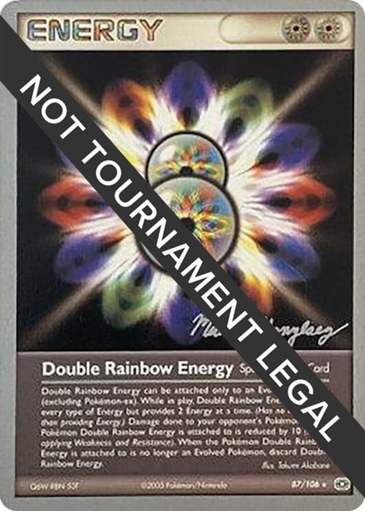 Double Rainbow Energy - 2005 (Michael Gonzalez) — World Championship Decks 87 Pokémon card