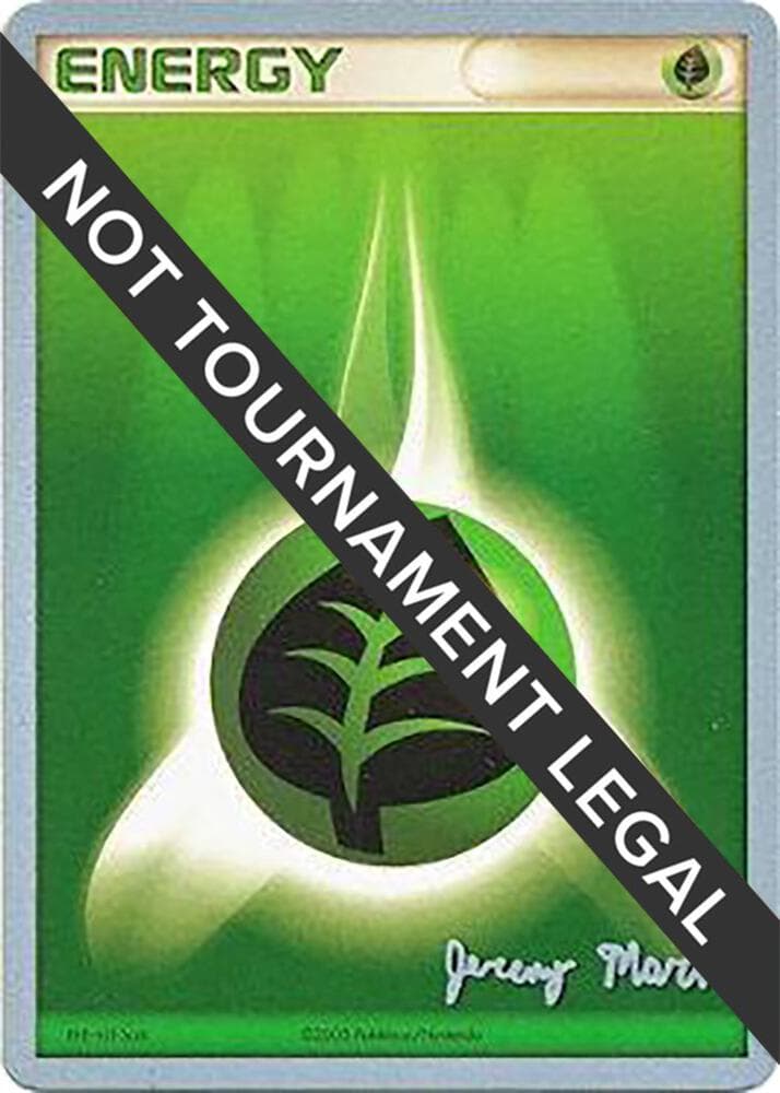 Grass Energy - 2005 (Jeremy Maron) — World Championship Decks p477526 Pokémon card
