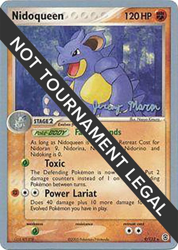 Nidoqueen - 2005 (Jeremy Maron) — World Championship Decks 9 Pokémon card