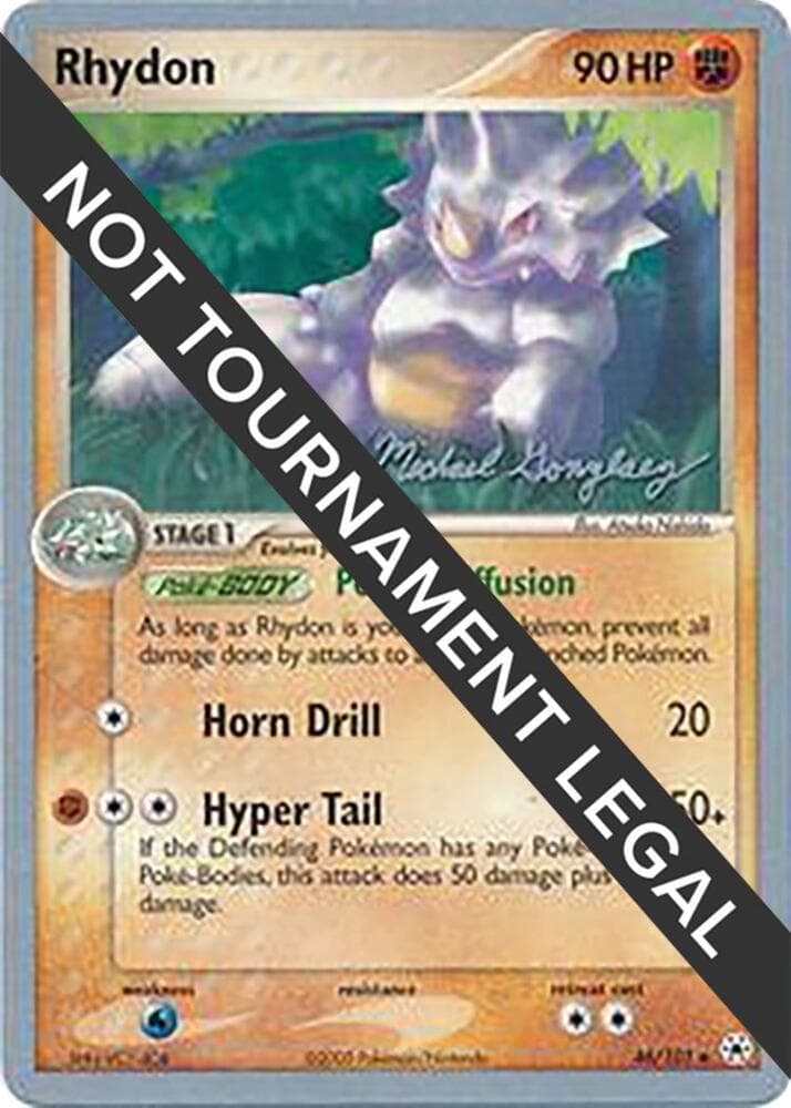 Rhydon - 2005 (Michael Gonzalez) — World Championship Decks 46 Pokémon card