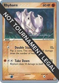 Rhyhorn - 2005 (Michael Gonzalez) — World Championship Decks 70 Pokémon card