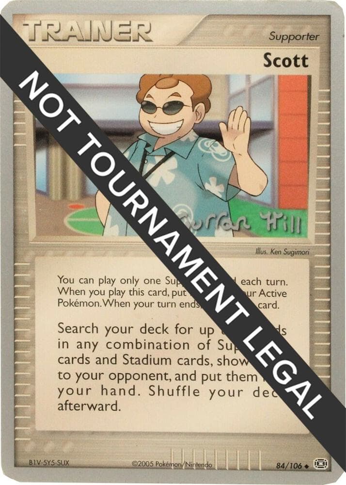 Scott - 2005 (Curran Hill) — World Championship Decks 84 Pokémon card