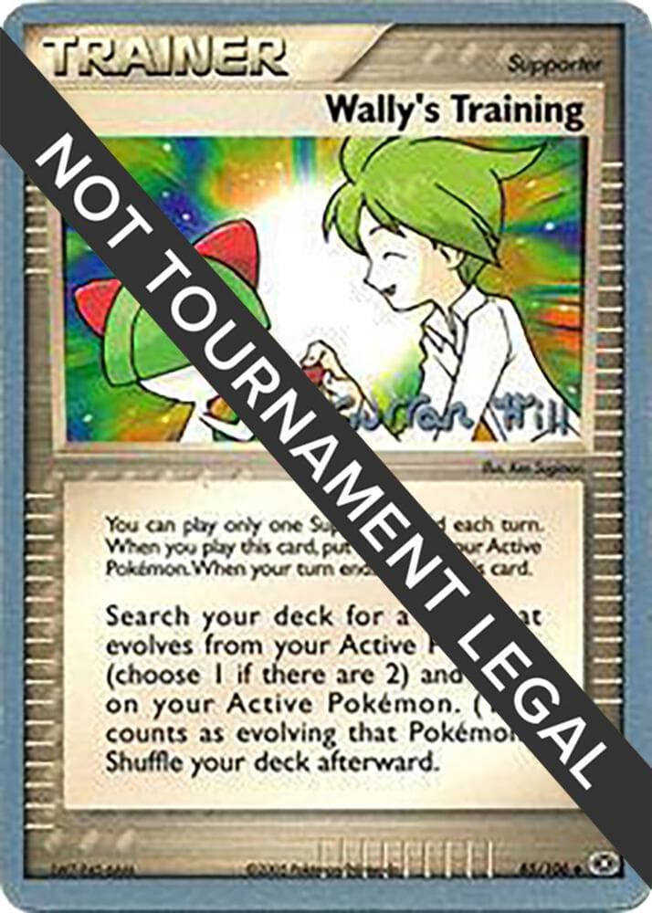 Wally's Training - 2005 (Curran Hill) — World Championship Decks 85 Pokémon card
