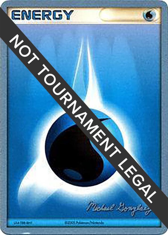 Water Energy - 2005 (Michael Gonzalez) — World Championship Decks p477596 Pokémon card