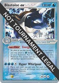 Blastoise ex - 2006 (Hiroki Yano) — World Championship Decks 104 Pokémon card