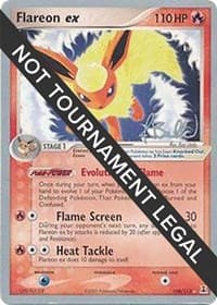 Flareon ex - 2006 (Jimmy Ballard) — World Championship Decks 108 Pokémon card