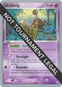 Girafarig - 2006 (Jason Klaczynski) — World Championship Decks 16