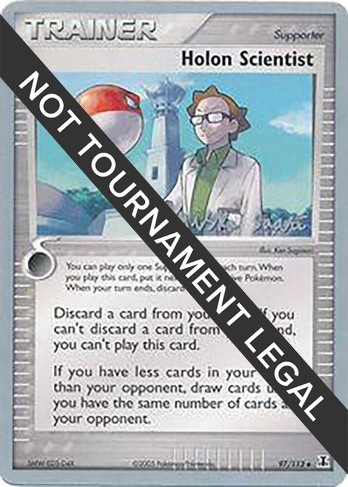 Holon Scientist - 2006 (Miska Saari) — World Championship Decks 97 Pokémon card