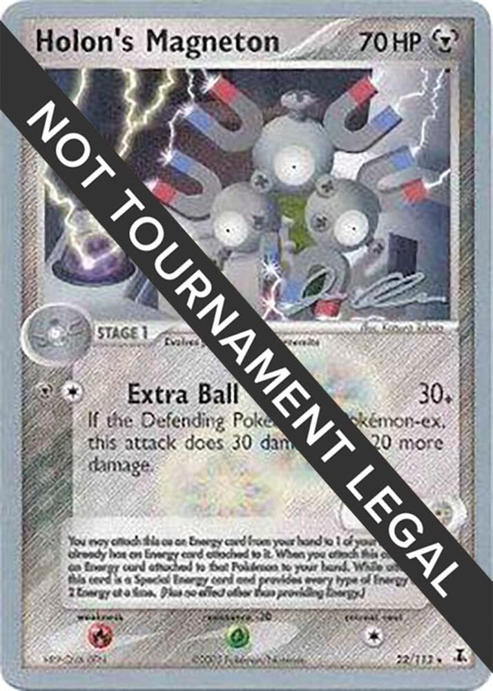 Holon's Magneton - 2006 (Jason Klaczynski) — World Championship Decks 22 Pokémon card