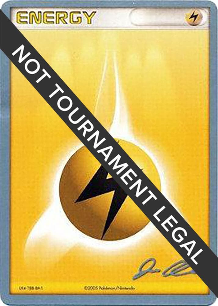 Lightning Energy - 2006 (Jason Klaczynski) — World Championship Decks p477775 Pokémon card
