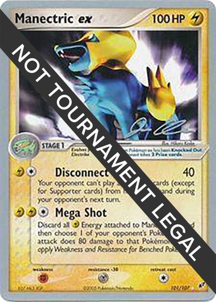 Manectric ex - 2006 (Jason Klaczynski) — World Championship Decks 101 Pokémon card