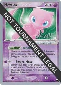 Mew ex - 2006 (Jason Klaczynski) — World Championship Decks 88 Pokémon card