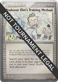 Professor Elm's Training Method - 2006 (Hiroki Yano) — World Championship Decks 89 Pokémon card