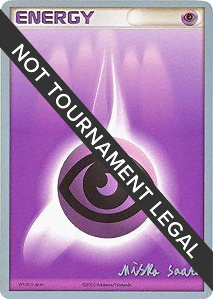 Psychic Energy - 2006 (Miska Saari) — World Championship Decks p477910 Pokémon card