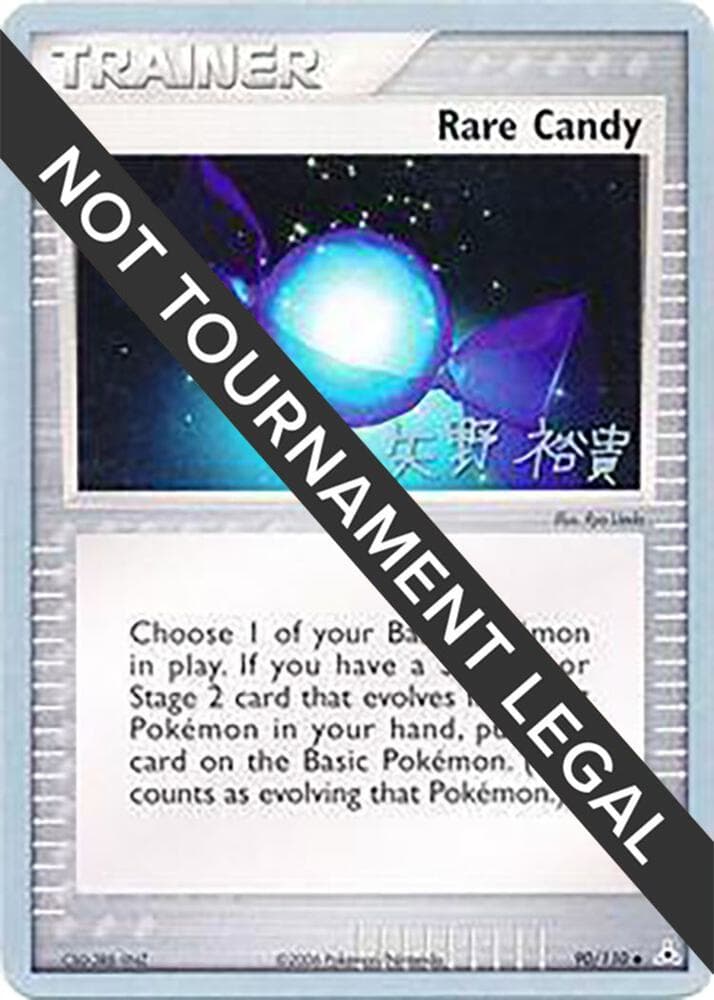 Rare Candy - 2006 (Hiroki Yano) — World Championship Decks 90 Pokémon card