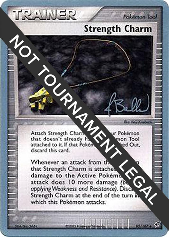 Strength Charm - 2006 (Jimmy Ballard) — World Championship Decks 92 Pokémon card