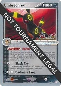 Umbreon ex - 2006 (Jimmy Ballard) — World Championship Decks 112 Pokémon card