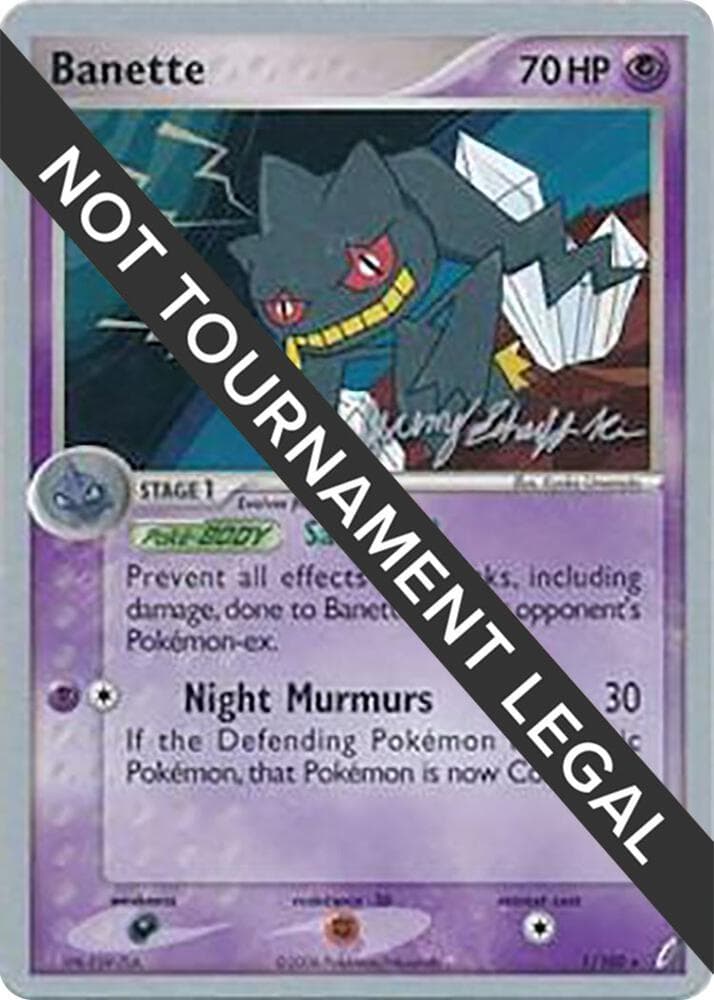 Banette - 2007 (Jeremy Scharff-Kim) — World Championship Decks 1 Pokémon card