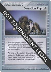 Cessation Crystal - 2007 (Akira Miyazaki) — World Championship Decks 74 Pokémon card