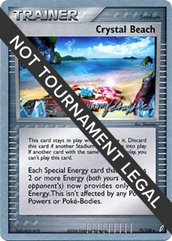 Crystal Beach - 2007 (Jeremy Scharff-Kim) — World Championship Decks 75 Pokémon card
