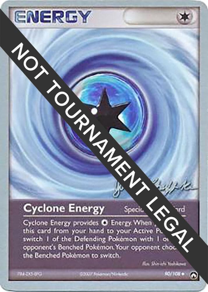 Cyclone Energy - 2007 (Jeremy Scharff-Kim) — World Championship Decks 90 Pokémon card
