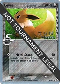Eevee (Delta Species) - 2007 (Jun Hasebe) — World Championship Decks 68 Pokémon card