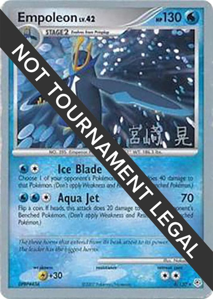 Empoleon - 2007 (Akira Miyazaki) — World Championship Decks 4 Pokémon card