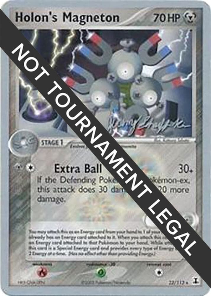 Holon's Magneton - 2007 (Jeremy Scharff-Kim) — World Championship Decks 22 Pokémon card