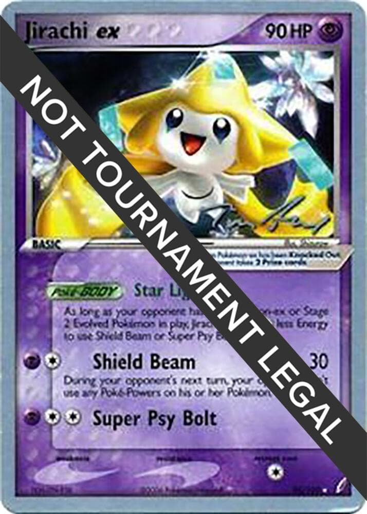 Jirachi ex - 2007 (Tom Roos) — World Championship Decks 94 Pokémon card