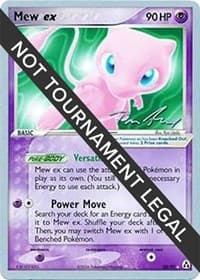 Mew ex - 2007 (Tom Roos) — World Championship Decks 88 Pokémon card