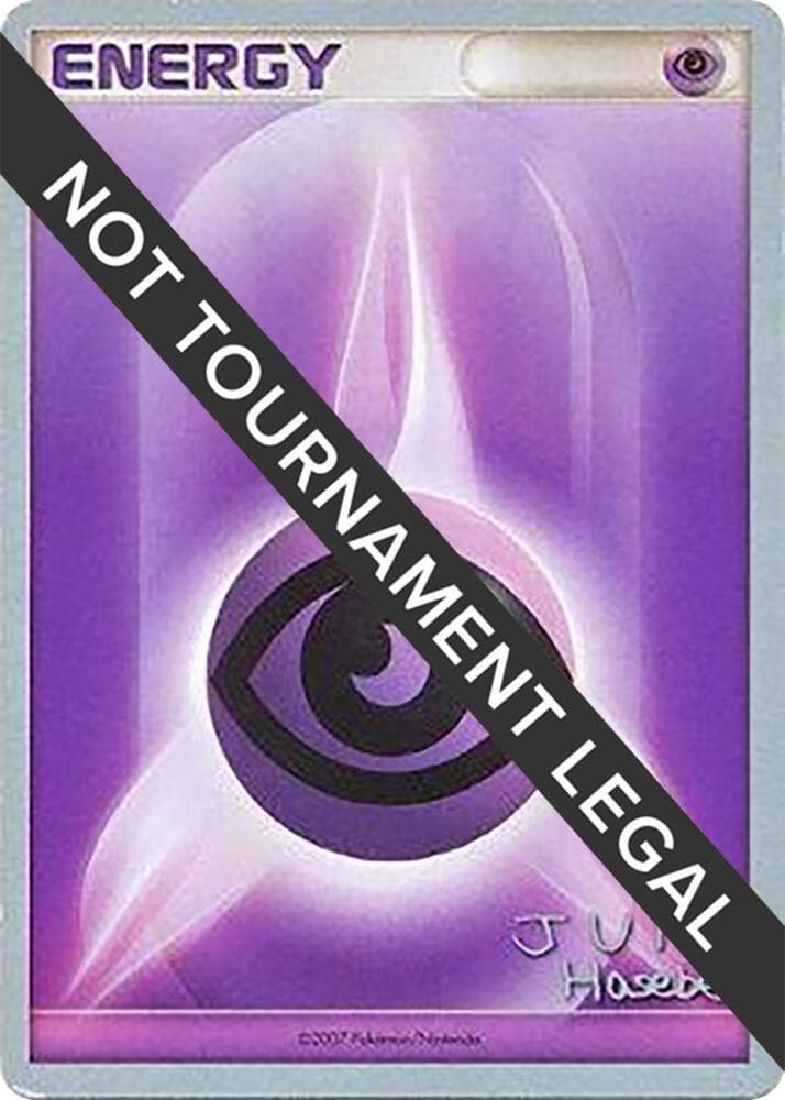 Psychic Energy - 2007 (Jun Hasebe) — World Championship Decks p479720 Pokémon card