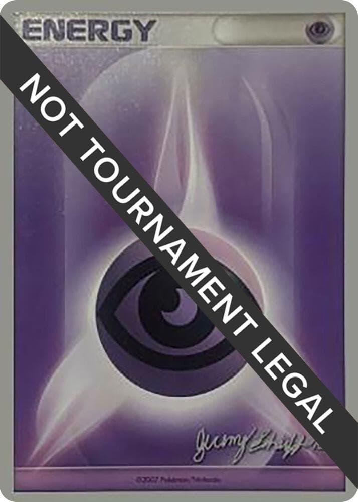 Psychic Energy - 2007 (Jeremy Scharff-Kim) — World Championship Decks p479722 Pokémon card