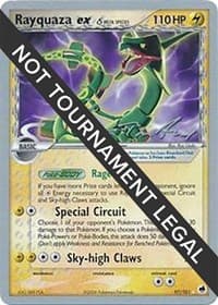 Rayquaza ex (Delta Species) - 2007 (Tom Roos) — World Championship Decks 97 Pokémon card