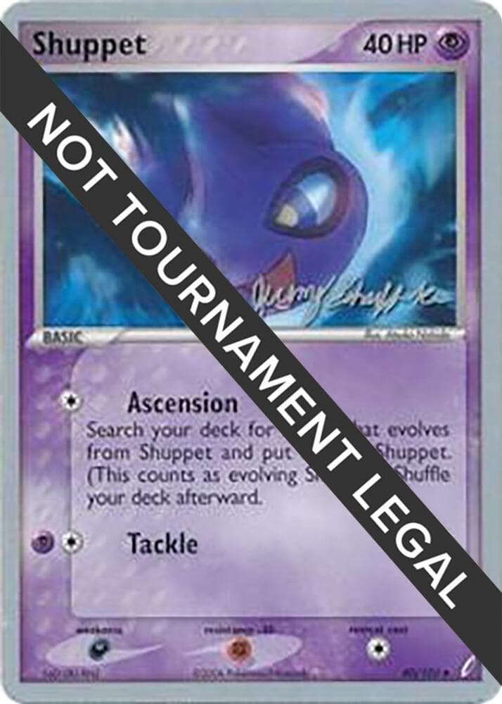 Shuppet - 2007 (Jeremy Scharff-Kim) — World Championship Decks 40 Pokémon card