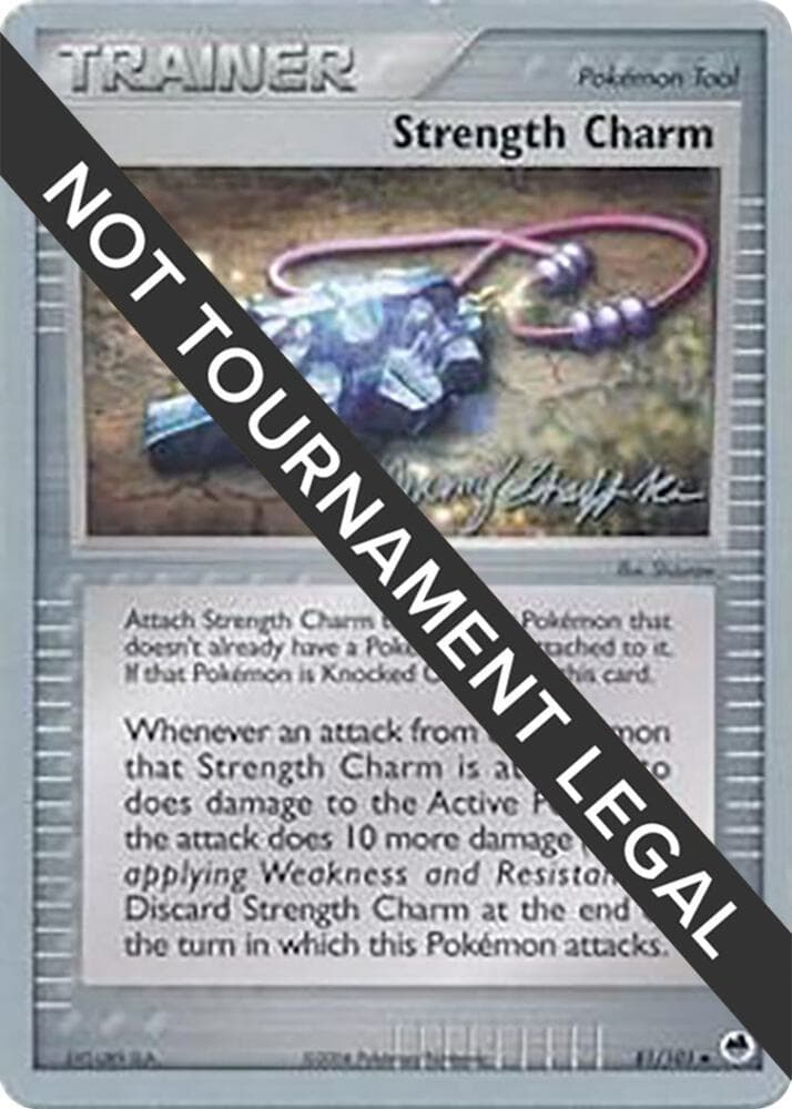 Strength Charm - 2007 (Jeremy Scharff-Kim) — World Championship Decks 81 Pokémon card
