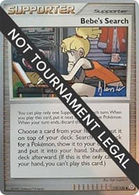 Bebe's Search - 2008 (Dylan Lefavour) — World Championship Decks 119 Pokémon card
