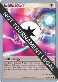 Call Energy - 2008 (Dylan Lefavour) — World Championship Decks 92 Pokémon card