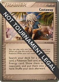 Castaway - 2008 (Paul Atanassov) — World Championship Decks 72 Pokémon card