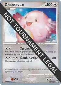 Chansey - 2008 (Paul Atanassov) — World Championship Decks 76 Pokémon card