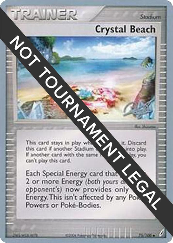 Crystal Beach - 2008 (Paul Atanassov) — World Championship Decks 75 Pokémon card